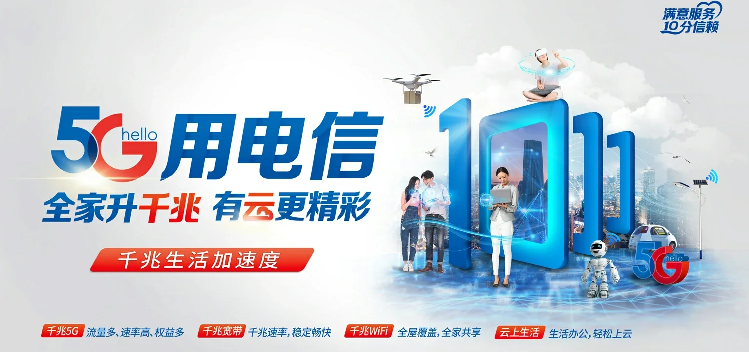 中国电信 任泽区电信宽带 宽带套餐